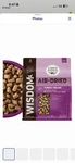 Earth Animal Wisdom Air Dried Dog Food Turkey Recipe 2LB. Fixed Price $16.00.