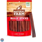 Grass-fed 6 Bully Sticks: Grain-free, High Protein Chews For All Dog Sizes. Fixed Price $79.95.