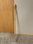 Carved Natural Wood Hiking Walking Stick Cane Great Handle 52 Dog Head. Fixed Price $45.00.