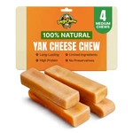Natural Yak Chew For Medium Dogs - 4PC, And Healthy Treats. Fixed Price $29.99.