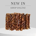 $bulk$ 6 Braided Pork Gullet Stick 50PK Healthy Dog Treat Best For Picky Eaters. Fixed Price $60.00.