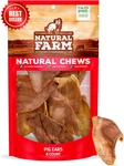 8 Count Natural Pig Ears Dog Chew Long-lasting Air Dried Single Ingredient Us. Fixed Price $32.99.