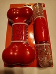 Hasbro Nerf Dog 2-PACK Squeak Toy Chew Bone Fetch Stick Nip. Fixed Price $6.49.