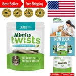 Healthy Twists Vetiq Dental Chews Gluten-free Vanilla Treats For Dogs 12OZ. Fixed Price $17.09.
