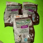 Lot 3 Nutri Dog Dental Chew Treats. Fixed Price $47.99.