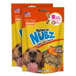 2 Packs Nylabone Nubz Chicken Treats All Natural Edible Chew For Dogs Made In. Fixed Price $51.95.