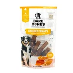 Bare Bones Chicken Wraps Dog Chews Adult Peanut Butter 4 Count 1.76 Oz. Fixed Price $12.56.