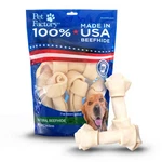 100% Made In Usa Beefhide 6-7" Knotted Bones Dog Chew Treats Natural Flavor.... Fixed Price $45.17.