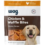 Wag Dog Treats Chicken And Waffle Bites 24OZ. Fixed Price $39.99.