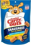 Canine Carry Outs Snausages Blanket Beef & Cheese Flavor Dog Treats, 4.5 Oz. Fixed Price $7.49.