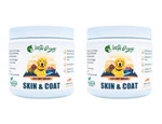 2 Pack Dog Skin & Coat Soft Chews Treat Supplement Wild Alaskan Salmon Oil Omega. Fixed Price $39.70.