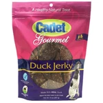 Cadet Premium Gourmet Duck Jerky 14 Ounces. Fixed Price $15.99.