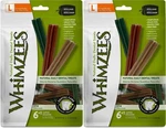 Whimzees 2 Pack Of Stix Grain-free Dental Dog Treats, 7 Large Chews Each. Fixed Price $50.26.
