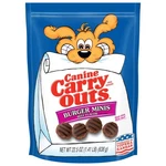 Canine Carry Outs Dog Treats, Burger Minis Beef Flavor, 22.5 Ounce Pack Of 6,.... Fixed Price $59.34.