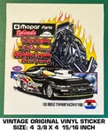 Nhra Mopar Nationals 1998 Old Bridge Vintage Original Vinyl Decal Sticker-drag. Fixed Price $7.94.