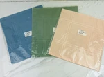 3 Leisure Arts Anne Cloth 12" Pillow Squares Green Antique Blue Peach Read Below. Fixed Price $15.95.