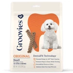 GRV68124 Groovies Dog Dental Chews 12OZ Small 43CT,1 Pack Of Piece. Fixed Price $42.36.