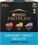Purina Pro Plan Urinary Tract Health Variety Pack Wet Cat Food, Oz. Case Of 36. Fixed Price $42.32.