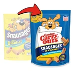 Canine Carry Outs Snausages Blanket - Beef & Cheese Dog TREATS,22.5OZ Chewy. Fixed Price $8.64.