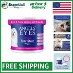 Gentle Aloe Vera Tear Stain Wipes 100 Ct - Soothing Eye Care For Dogs & Cats. Fixed Price $24.29.