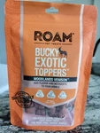 Roam Pet Dog Treats Bucky Exotic Toppers Venison *5 Bags*. Fixed Price $18.99.