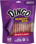 Dingo Chicken Dog Treats Munchy Stix 50 Count. Fixed Price $13.44.