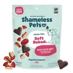Shameless Pets Duck Beet Soft Baked Dog Treats 6OZ Digestive Support. Fixed Price $9.69.