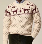 18 Nwt J Crew Lambs Wool Fair Isle Duck Labrador Dog Christmas Sweater Xxl. Fixed Price $168.00.
