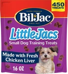 Little-jacs Small Dog Training Treats Soft Chicken Liver Recipe 16 Oz. Fixed Price $21.99.