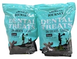 Grain-free Large Dental Dog Treats Mint Flavor Pack Exp: 08/17/2026. Fixed Price $21.24.