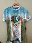 Double Ranch Yoakum Texas Blue Brave Shirt - Size Extra Small. Fixed Price $45.00.