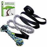 Interactive Tether Dog Bungee Hanging Toy Tugger Chew Rope Black Loobani. Fixed Price $44.71.
