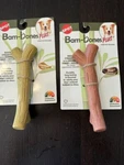 New Spot Bam-bones Bambones Bamboo Durable Dog Chew Toy Set Of 2. Fixed Price $20.00.