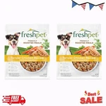 2P Freshpet Dog Food, Tender Chicken Recipe, Freshly Roasted Meals, 5.5 Lb. Fixed Price $46.50.