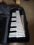 Majestic Bell Set With Carry Case, Practice Pad And Sticks. Fixed Price $289.00.
