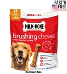Milk Bone Brushing Chews Original Chicken Flavor Daily Dental Dog TREATS,33.7 Oz. Fixed Price $17.15.