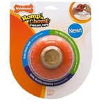 New Nylabone Romp Chomp Treat Dispenser Pet Toy Dog Ball 3.75" Orange Plastic. Fixed Price $10.95.