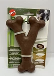 Spot Pet Bam-bones Bamboo Bacon Flavor Wishbone Dog Chew New. Fixed Price $11.00.