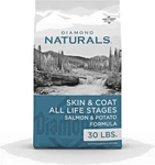 Diamond Naturals Skin & Coat Dry Dog Food With Salmon - 30LB. Fixed Price $39.49.