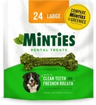 Minties Dental Dog Treats Vet-recommended Bones For Clean Teeth. Fixed Price $17.99.