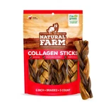 Braided Collagen Chews For Dogs (6 Inch, 5 Pack), Sticks, Natural Do.... Fixed Price $34.47.