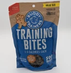 Buddy Trainers Dog Soft Chewy Training Bites 500 Ct Pack Bacon Flavor Bb 08/26. Fixed Price $9.49.