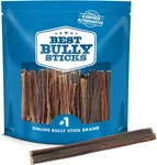 Best Bully Sticks 6 Inch Gullet - 25 Count (pack Of 1) Natural, Thin,. Fixed Price $36.99.