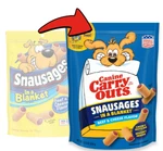 Snausages In Blanket Chewy Dog Treats, Beef & Cheese Flavor, 22.5 Ounces. Fixed Price $9.25.
