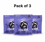 Nutri Source Little Bites Dog Treats Pack Of 3 Rabbit, Turkey & Salmon Auth. Fixed Price $19.39.