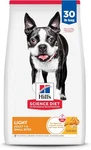 Adult Light Weight Management Small Bites Dry Dog Pet Supplies, 30-LB Bag. Fixed Price $76.94.