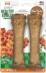 Nylabone Healthy Edibles Natural Dog Chews Long Lasting Bacon Flavor 2PACK-SUPER. Fixed Price $19.80.