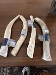 4 X-large Wag Whole Elk Antlers For Dogs. Fixed Price $60.00.