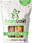 Nature Gnaws Heavy Gullet Chews For Dogs, Variety Pack 18 Count - New. Fixed Price $19.99.