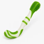 Pet Life Denta-brush Tpr Durable Dog Chew Toy Toothbrush Dental Cleaner. Fixed Price $19.99.
